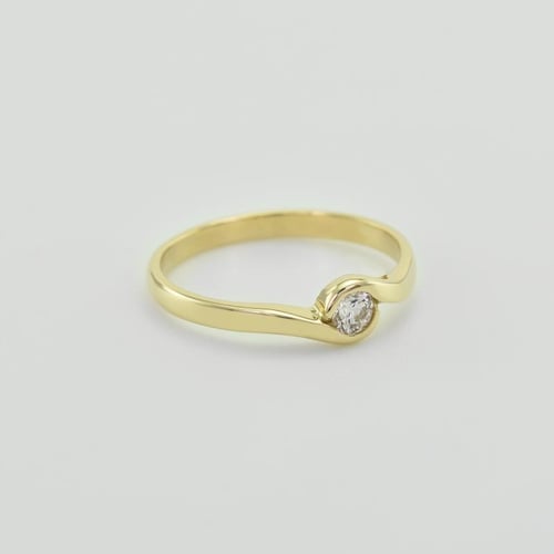 Verlobungsring mit Diamant Girija