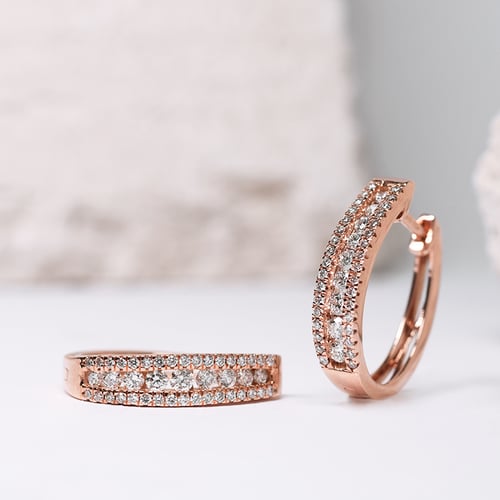 Ohrringe mit Diamanten Seraphina