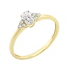 Verlobungsring mit Moissaniten und Lab Grown Diamanten Sheldo