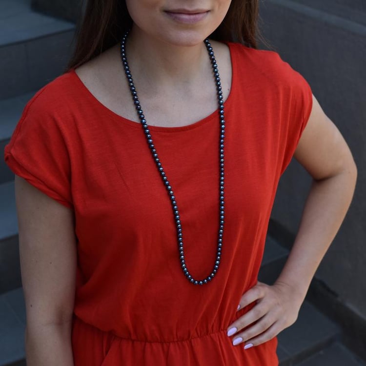 Goldene Perlenkette 30680