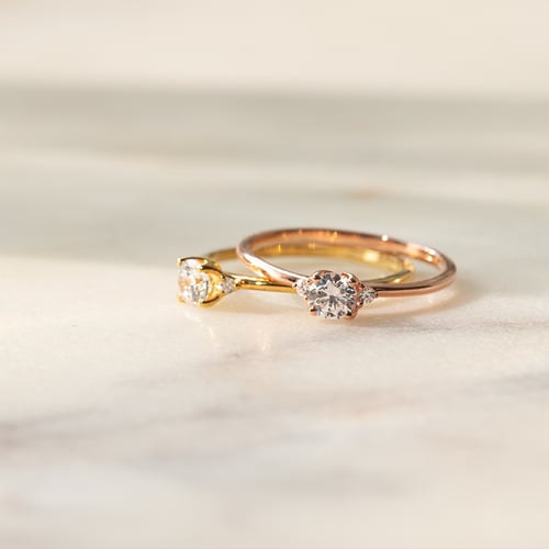 Verlobungsring mit Lab Grown Diamanten Hye