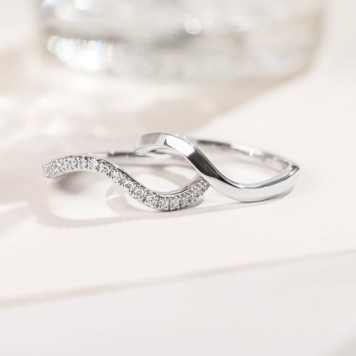 Atypischer Ring mit Lab Grown Diamanten Luana
