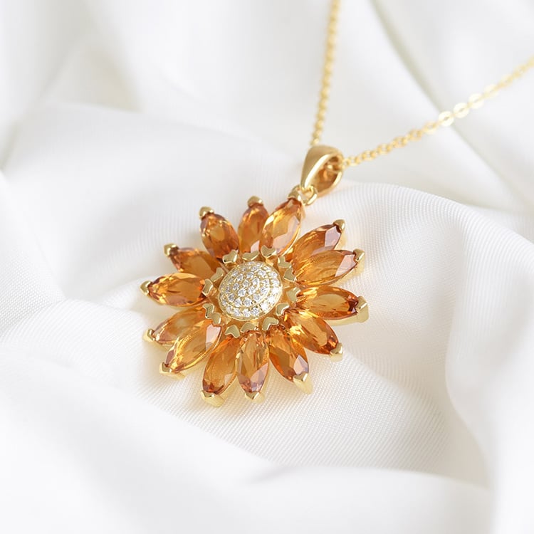 Citrinblume in Anhänger Kapwea 82683