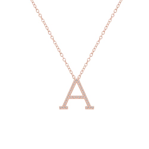 Personalisierter Anhänger mit Lab Grown Diamanten Amira