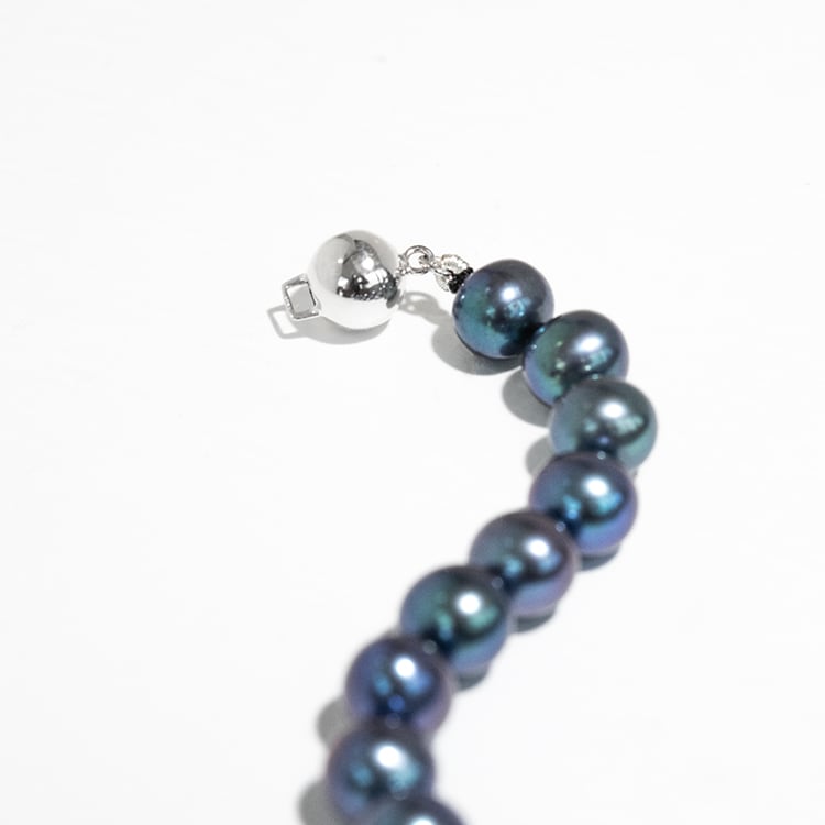 Goldenes Armband mit Perlen Hina 128763