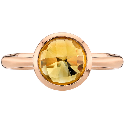 Ring aus Gold mit Citrin 26027