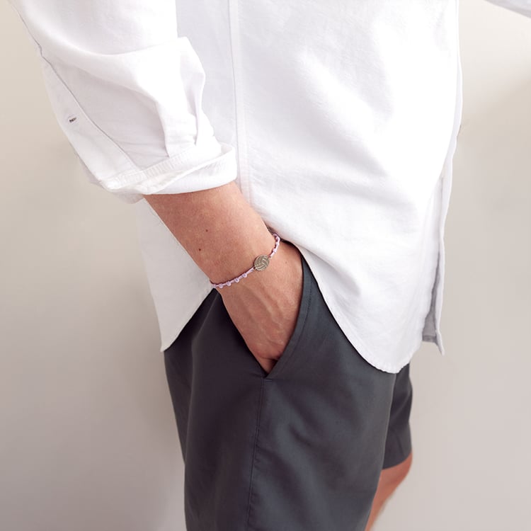 String-Armband Ball mit Gravur Ihrer Wahl Volleyball 125462