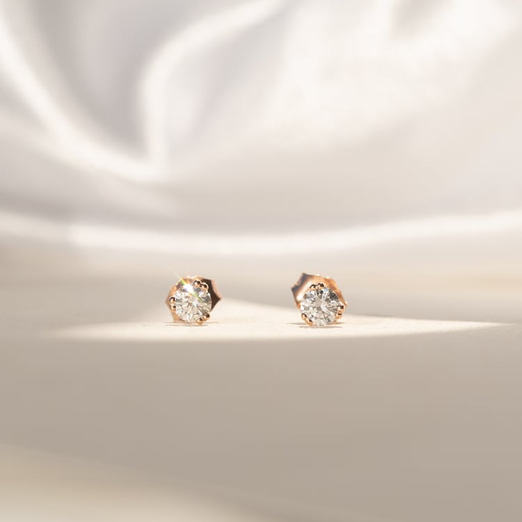 Ohrstecker mit Diamanten Mamie 98395