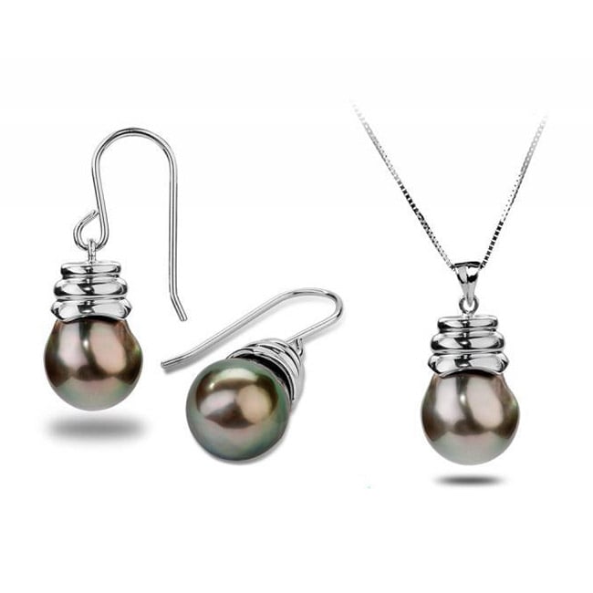 Tahiti Perlen in Gold