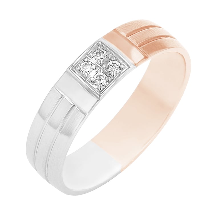 Goldene Eheringe mit Diamanten Widald 80419