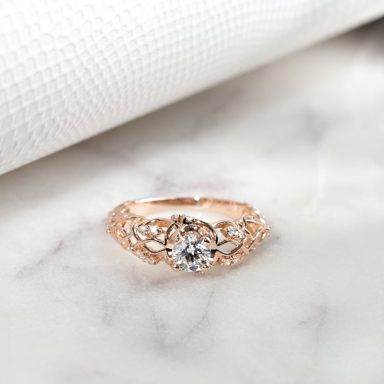 Vintage Verlobungsring mit 0.58ct IGI-zertifiziertem Lab Grown Diamanten Chantal 132480