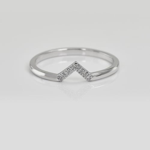 Goldring mit Diamanten aus Gold Suria