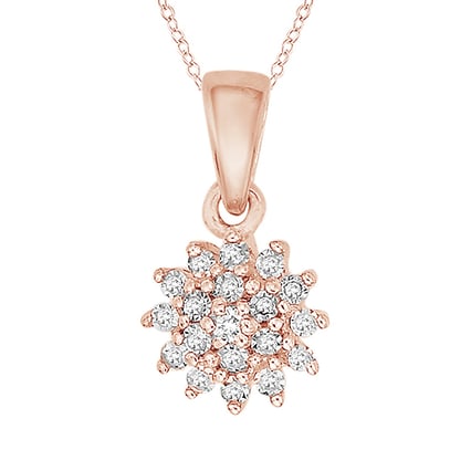 Eleganter Anhänger mit Diamanten Alger