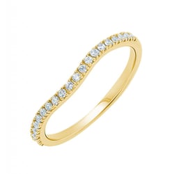 Unkonventioneller Ring mit Diamanten Nydia