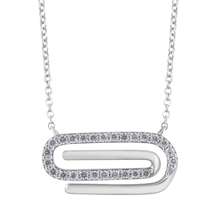 Halskette aus Gold mit Lab Grown Diamanten Aly 163403