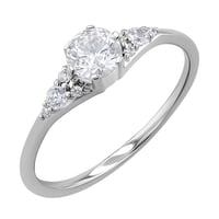 Verlobungsring mit Diamanten Diana
