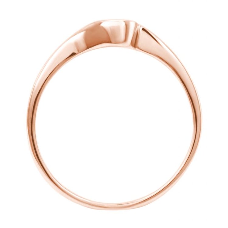 Goldener Verlobungsring mit Diamant 52341