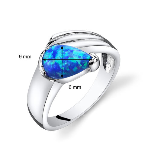 Ring mit Opal 14275
