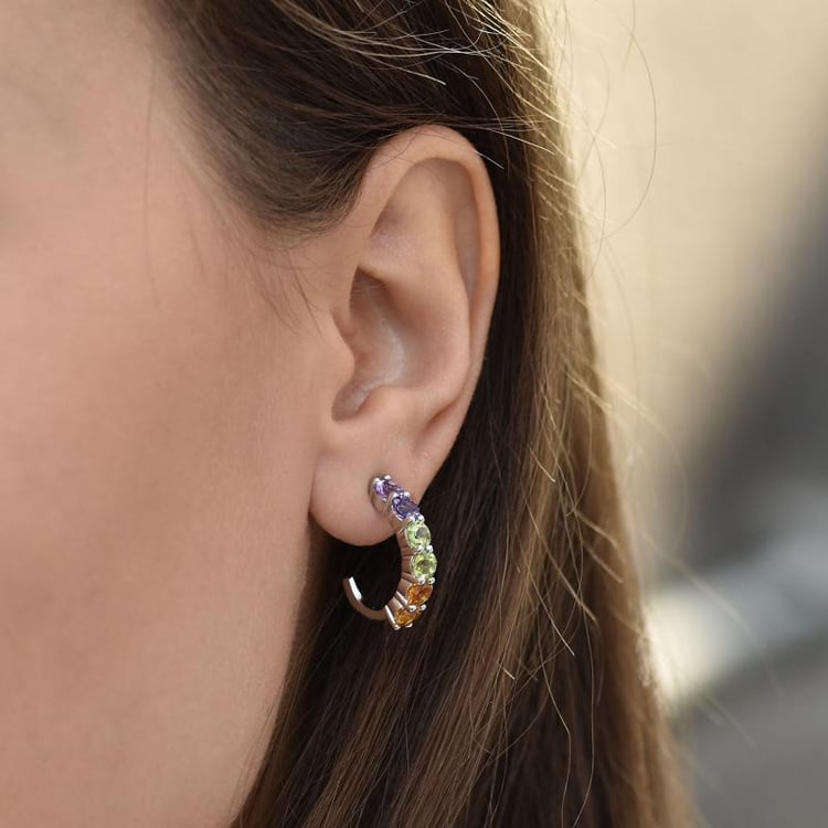 Edelsteinohrringe 35787