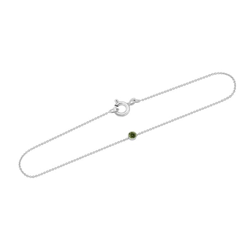 Goldenes Armband mit grünem Diamant Bonato