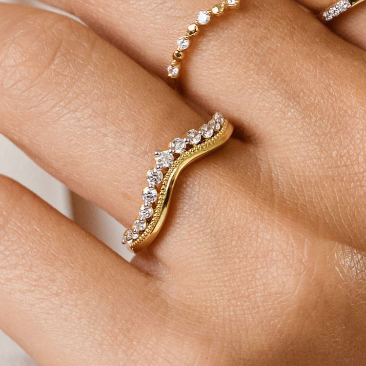 Ring mit Lab Grown Diamanten Dani 161413