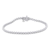Goldenes Tennisarmband mit Lab Grown Diamanten Mia