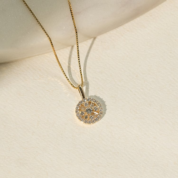 Funkelnder Anhänger mit Lab Grown Diamanten Collyn 138642