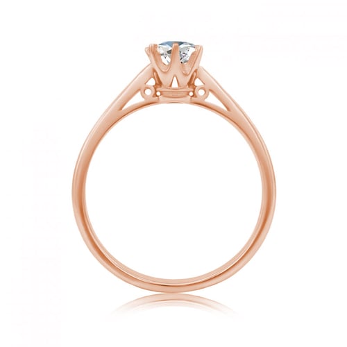 Verlobungsring mit Diamant Omisha