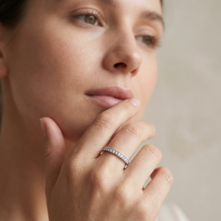 Eternity Scheidungsring mit Lab Grown Diamanten Ronan 166460