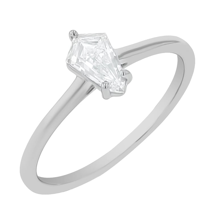 Verlobungsring mit einem IGI zertifizierten 0.43 ct Lab Grown Diamanten Greta