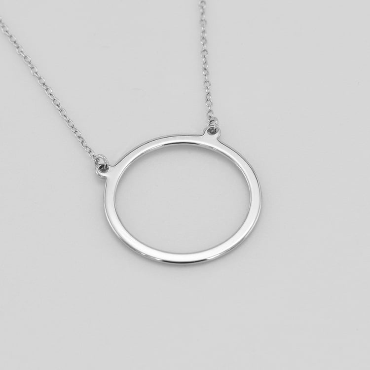 Silberanhänger mit Karmamotiv 41839