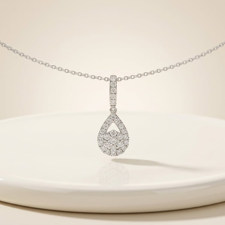 Romantischer Anhänger mit Lab Grown Diamanten Kai 171435