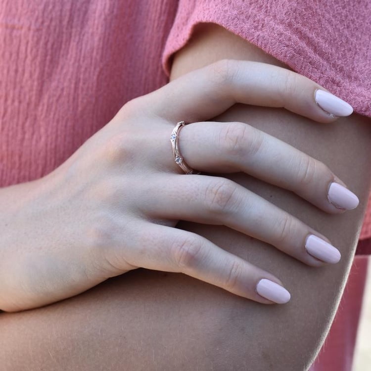 Memoirering mit Zirkonia 45188