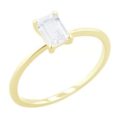 Verlobungsring mit einem Oval 0.51ct IGI-zertifiziertem Lab Grown Diamanten Olson
