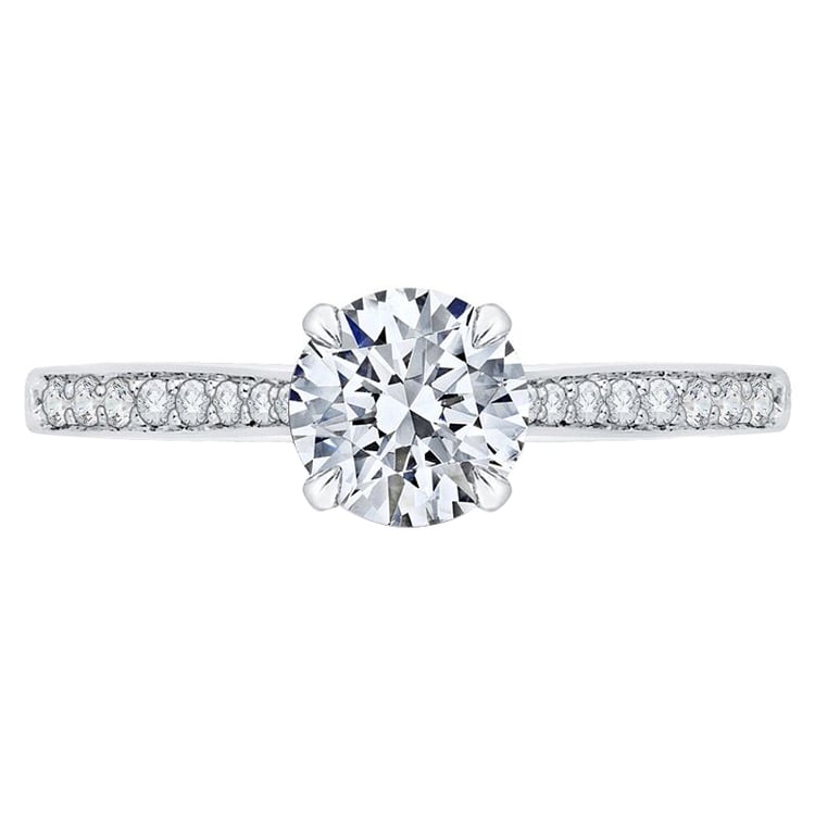 Verlobungsring mit seitlichen Lab Grown Diamanten Ulani 79418