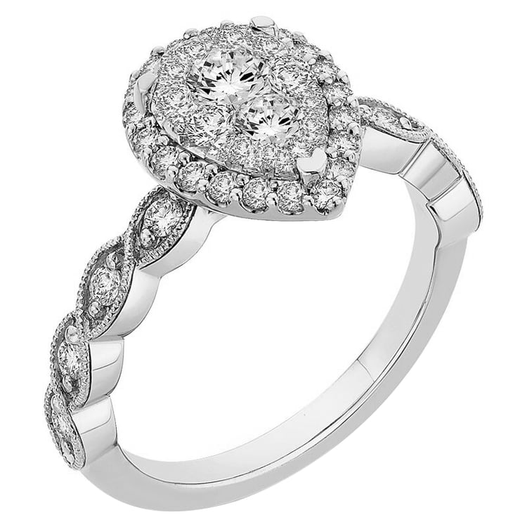 Ring mit Diamanten