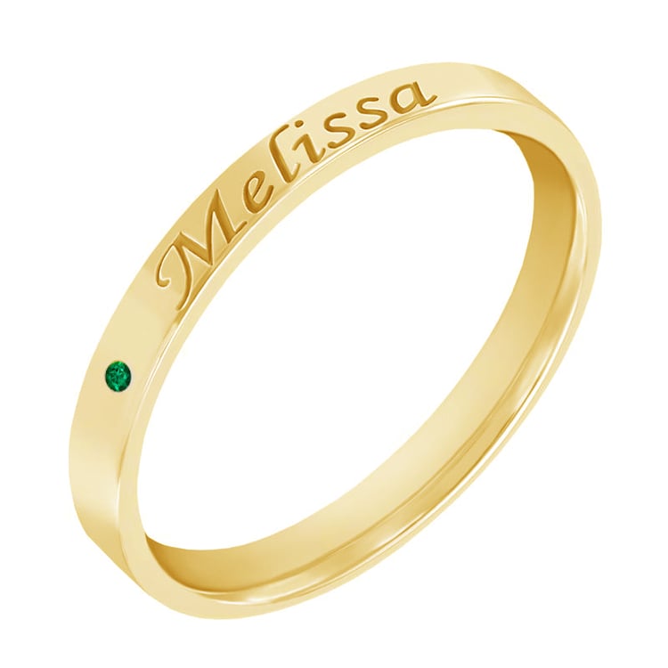 Goldring mit Smaragd 65569