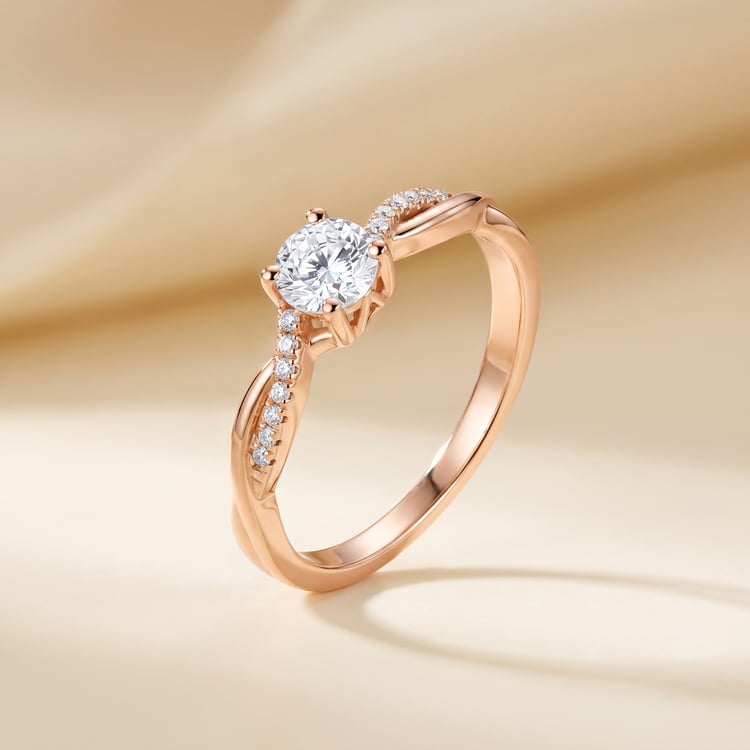 Verlobungsring mit Buchstabenund Lab Grown Diamanten Aliye 167266