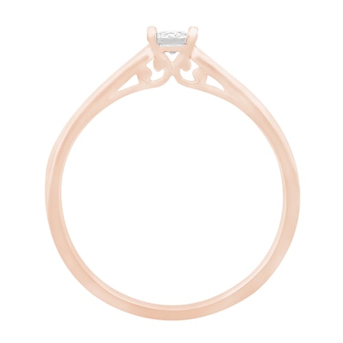 Eleganter Ring mit einem Diamanten Arvel