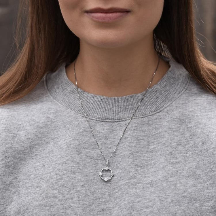 Halskette aus Silber 35363