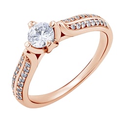 Verlobungsring mit Diamanten Katynie