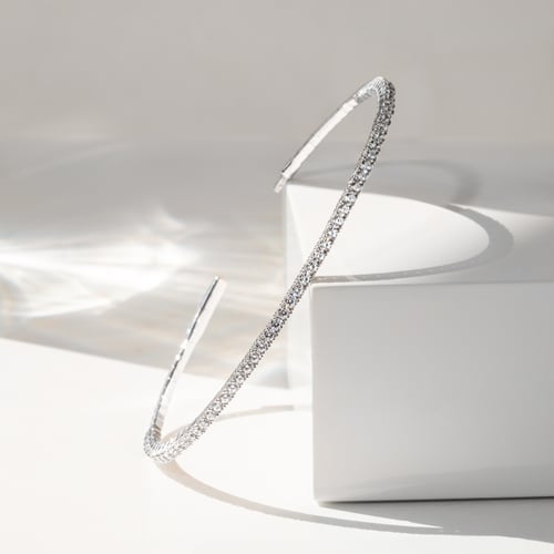 Goldenes Flexi Armband mit Lab Grown Diamanten Roberts