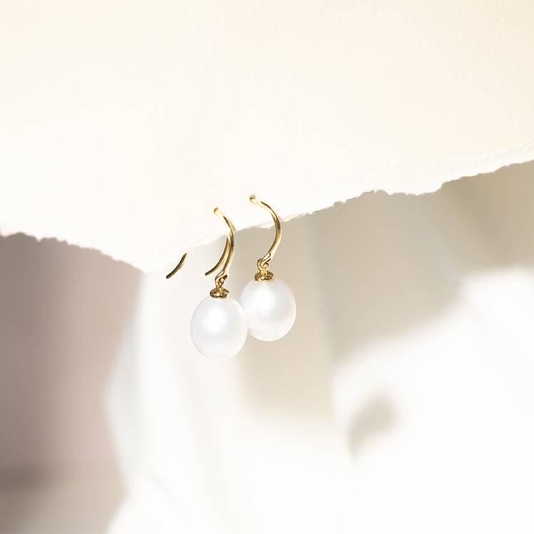 Schmuckset mit 9-9.50 mm Perlen Eleni 138428