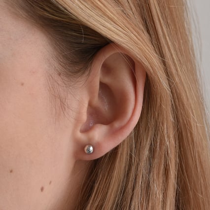 Goldohrringe in Kugelform Heidy