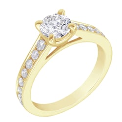 Verlobungsring mit Diamanten Tarin