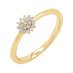 Eleganter Ring mit Lab Grown Diamanten Janae