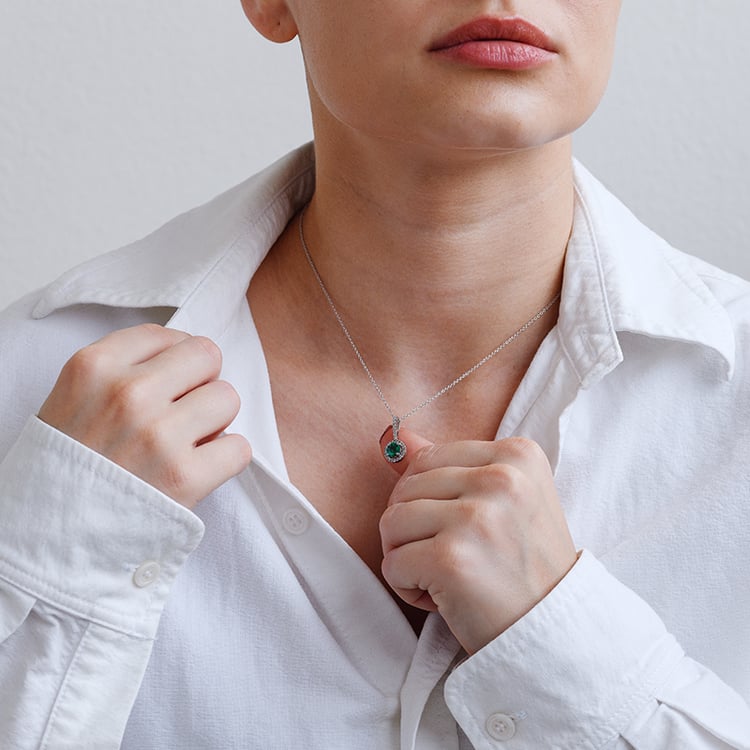 Smaragdkollektion aus Gold Odetta 133341