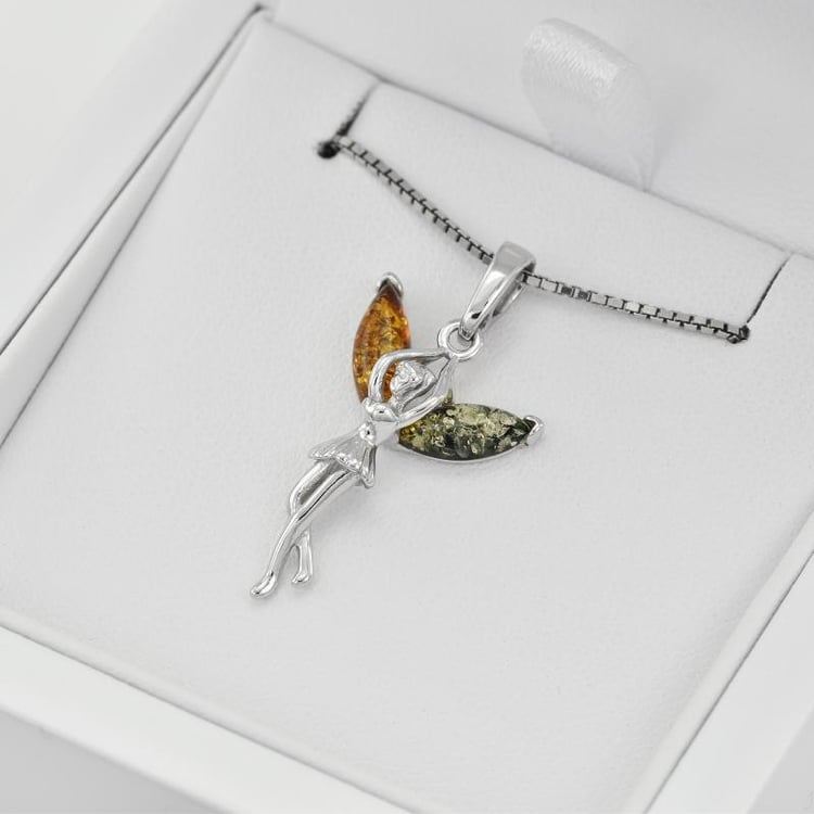 Silberanhänger Fee in Eppi-Geschenkbox 25770