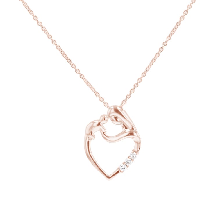 Anhänger Mutter und Kind mit Diamanten Eisa 99150