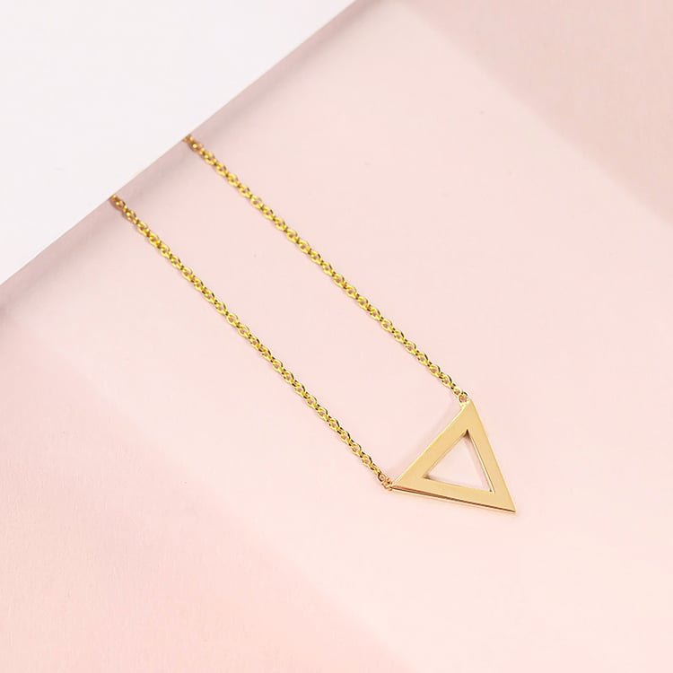 Silberkette mit einem Dreieck AirTriangel 153276